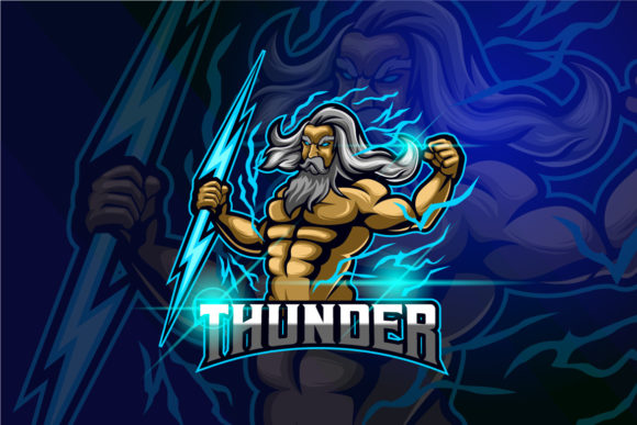 Build a Powerful E-sport Identity with the Zeus Logo Template Design