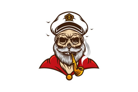 Captain Skull Sailor Man: A Commanding Brand Identity