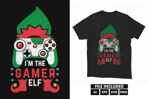 Elf Gamer Christmas SVG T-Shirt: A Designer's Guide to Getting It Right