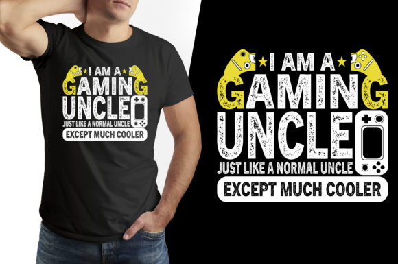 Game Lover T-shirt Design 20: A Modern Emblem for the Digital Creator