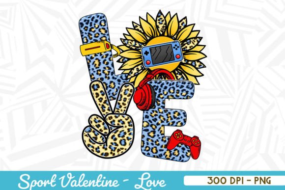 LOVE Gamer Gaming Valentine PNG: Your Creative Toolkit
