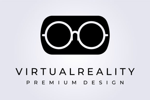 More Than a Font: Futuristic, Virtual Reality Logo Vector as a Design Asset