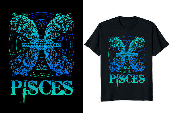Pisces Zodiac Vintage Graphic T-shirt: A Creative Catalyst