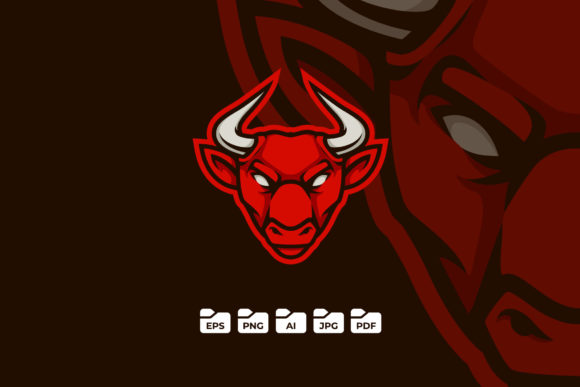 The Power and Precision of a Bull Mascot Logo