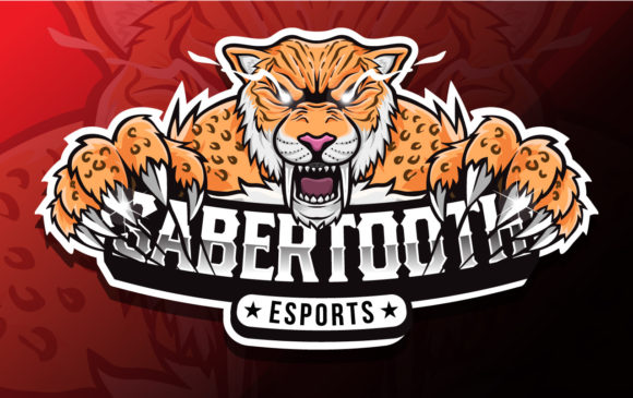 The Sabertooth Esports Logo: Power and Presence in Vector Form