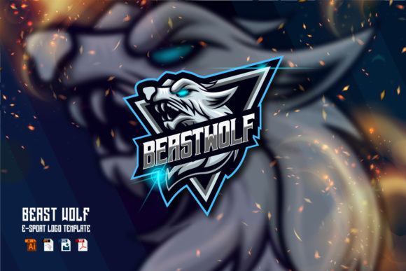 The Strategic Edge: Why a Vector Logo Like Beast Wolf Elevates Your E-sport Brand
