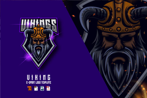The Strategic Value of a Viking E-sport Gaming Logo Design Template
