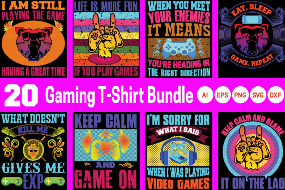 The Versatile Power of a Gaming T-Shirt Bundle for Modern Creators