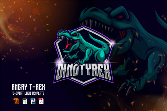 Tyrex E-sport Logo Template: Your Creative Catalyst